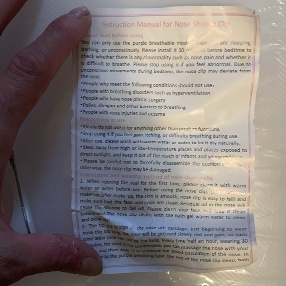 Nose shaper clamps - Picture 2 of 3